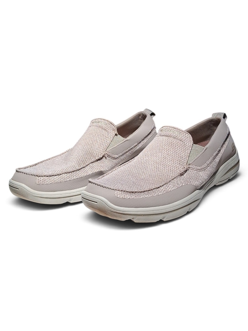 Skechers Expected Gomel Slip On Loafer Men 11 Shoes Brown Comfort Relaxed Fit